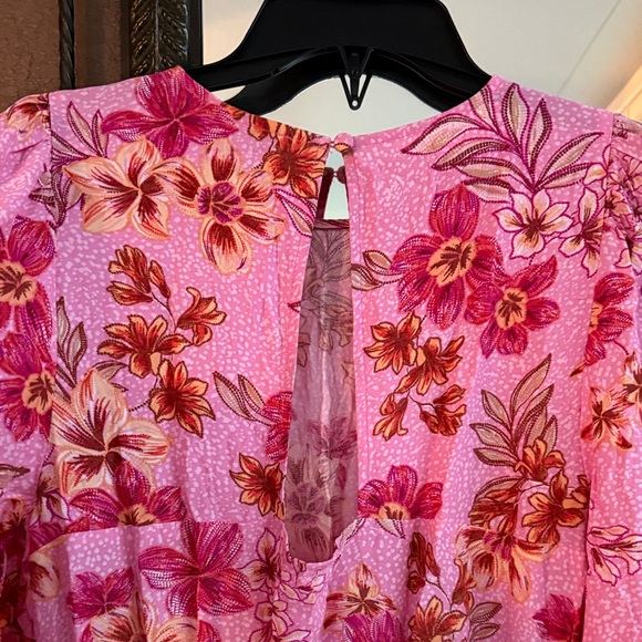 Loft Floral Long Sleeve Dress - Picture 5 of 8